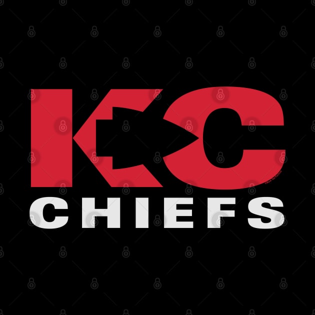 Kansas City Chiefs by Buck Tee Originals by Buck Tee