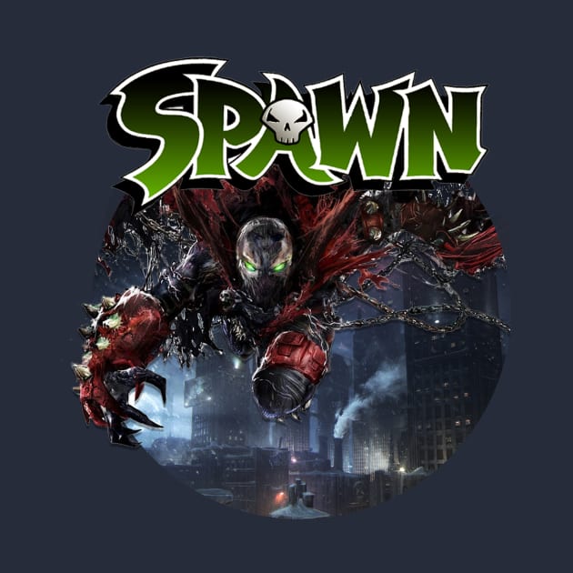 Spawn Button Shirt by TheLuckyClown