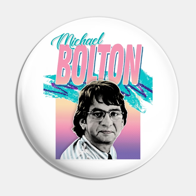 Michael Bolton / Office Space Aesthetic 90s Design Pin by DankFutura