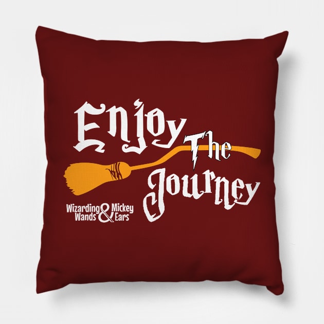 Wizarding Journey Pillow by Wizarding Wands & Mickey Ears