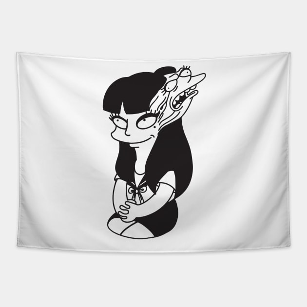 Tomie Tapestry by deaditecorpse