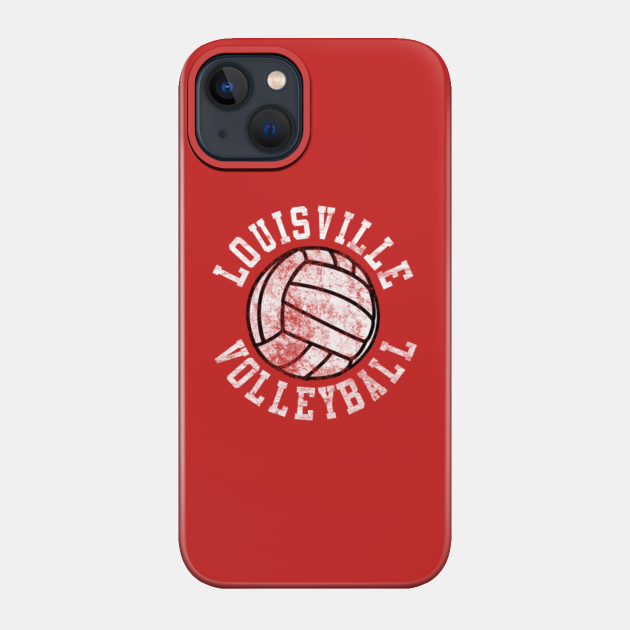 Vintage Louisville Volleyball - Louisville Volleyball - Phone Case