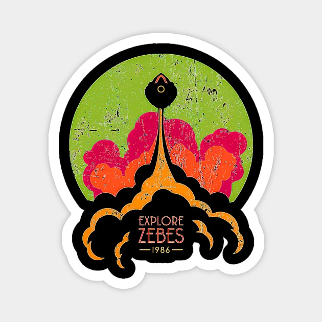 Metroid Explore Zebes Magnet by againstsend