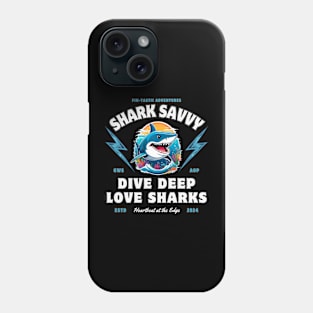 Shark Savvy Phone Case