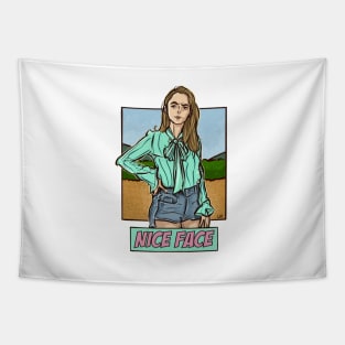 Villanelle Killing Eve Poster Tapestry