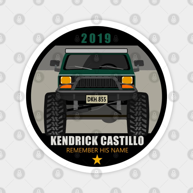 KENDRICKCASTILLO Magnet by sojeepgirl