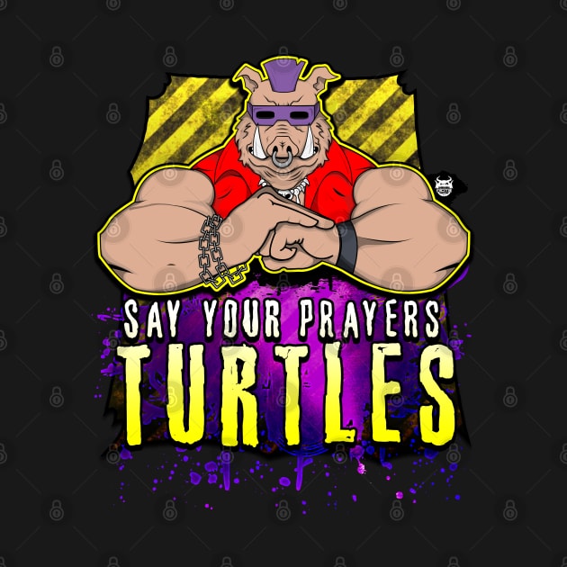 Say Your Prayers Turtles by nicitadesigns