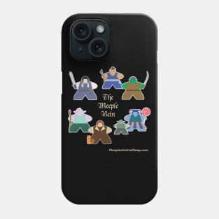 The Meeple Nein circle Phone Case