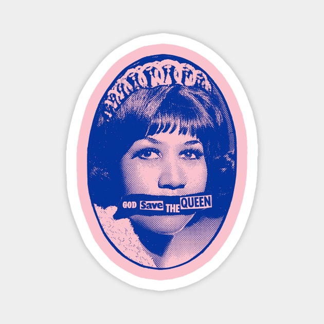 God Save Aretha Magnet by LondonLee