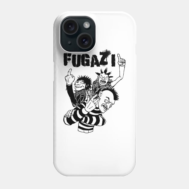 Punk Rock Man Of Fugazi Phone Case by samsa