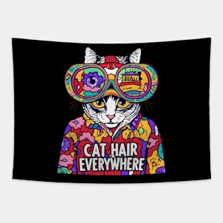 Cat hair everywhere Tapestry