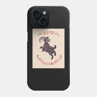 Live Deliciously Phone Case