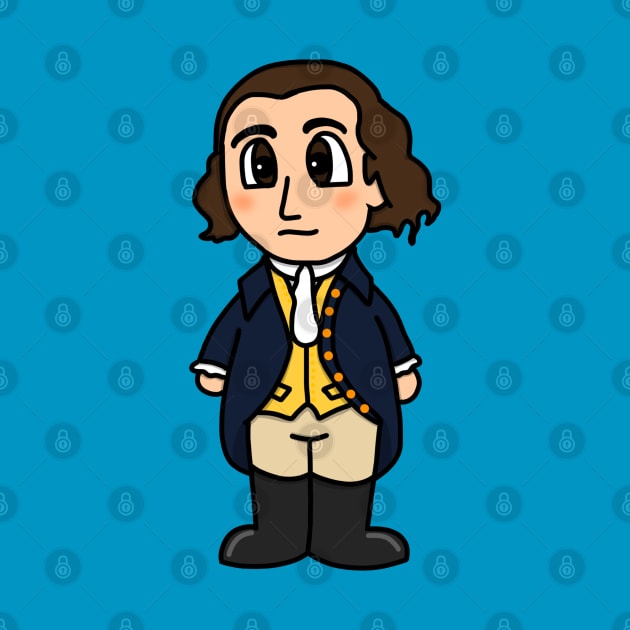 Chibi William “Billy” Dawes (Small Print) by Aeriskate