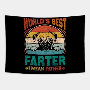 World Best Farter I Mean Father Tapestry