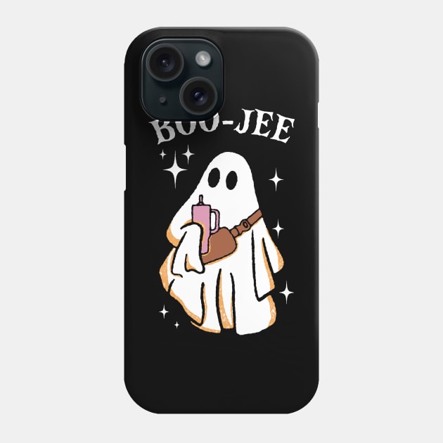 Funny Boo-Jee Spooky Season Ghost Halloween Phone Case by maddude