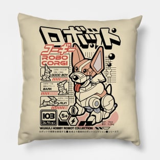 Robo Corgi Pillow