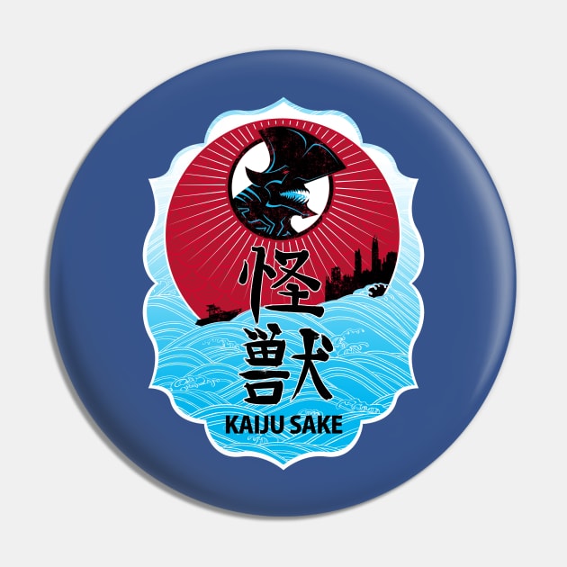 Kaiju Sake Pin by zerobriant