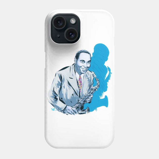 Charlie Parker - An illustration by Paul Cemmick Phone Case by PLAYDIGITAL2020