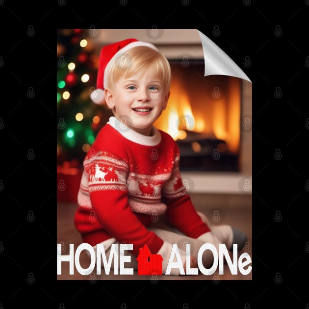 home alone merry christmas new version poster style  2 by namanaaya