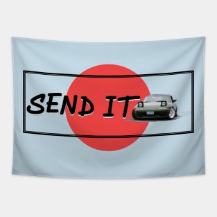 Send it - Slap Miata MX-5 Tapestry