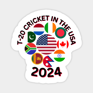 T-20 Cricket in the USA Magnet