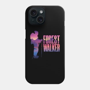 Sunset Silhouette for Forest Walkers Phone Case