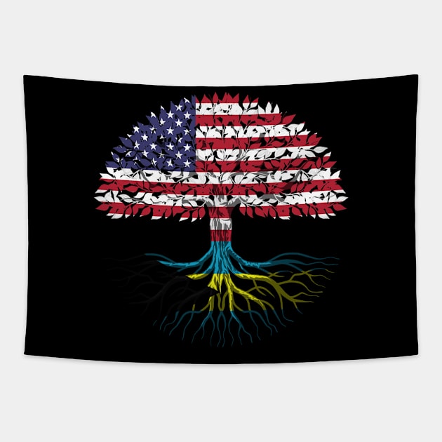 Bahamian American citizenship gift Tapestry by SerenityByAlex