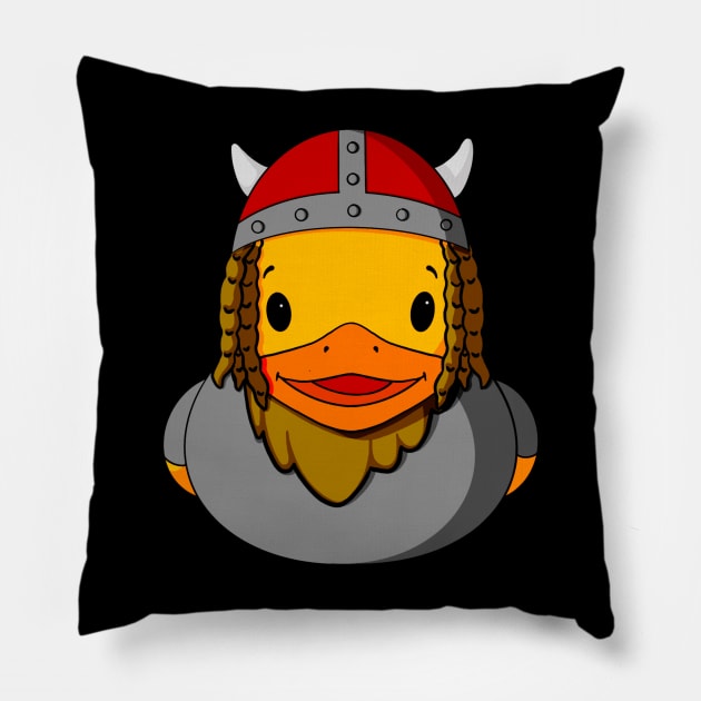 Viking Rubber Duck Pillow by Alisha Ober Designs