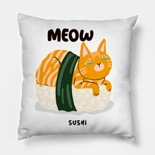 MEOW SUSHI Pillow