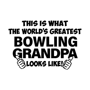 Bowling Grandpa T-Shirt