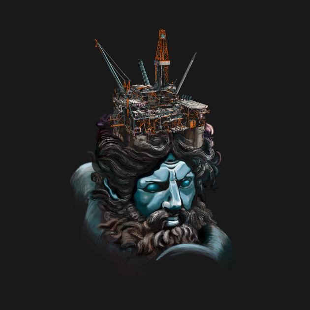 Poseidon's Crown - Poseidon - Phone Case