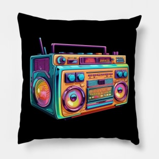 Radio 90s retro Pillow