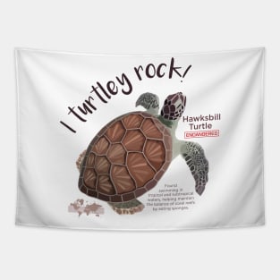 Hawksbill Turtle Tapestry