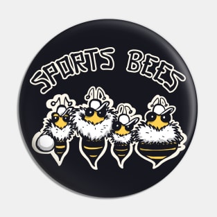 Sports Bees Pin