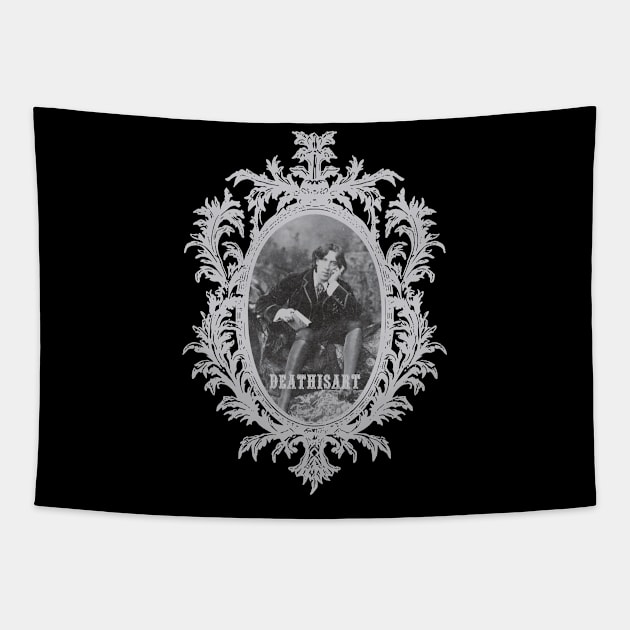 Oscar Wilde #6 Tapestry by Death Is Art