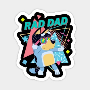 rad dad fiesta Magnet