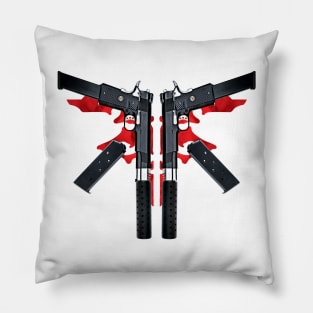 Crimson Assassin Pillow
