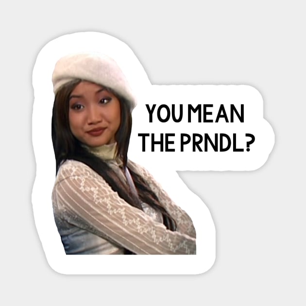 "You Mean the PRNDL?" Suite Life London Tipton Magnet by simonescha