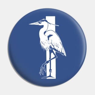 Skinny Jeans Heron Pin