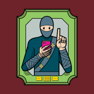 Texting Ninja - Colour T-Shirt