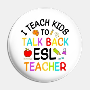 English Second Language Teach Teaching ESL Teacher Pin