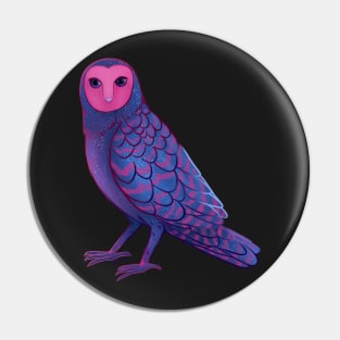 Bi Owl Pin