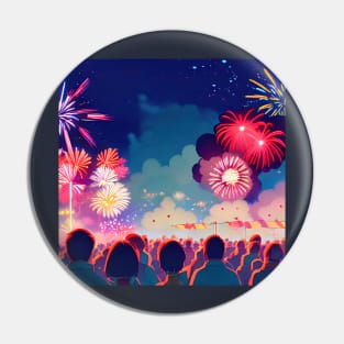 Fireworks Pin