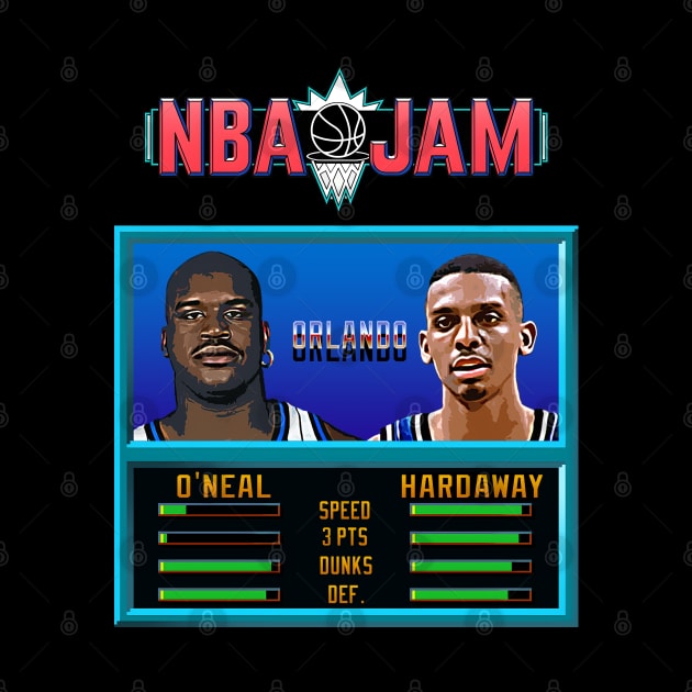 NBA JAM - CLASSIC - THE BEST DUO's EDITION_SHAQ&Penny by Buff Geeks Art