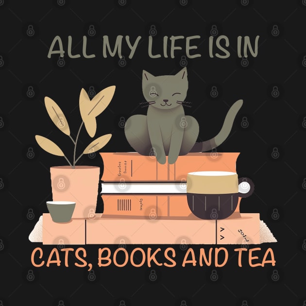 All my love in cats books and tea by tatadonets