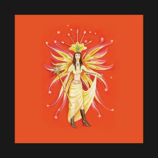 Angel Saffron - Reiki Sun Angel T-Shirt