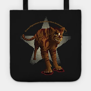 Tigerstar Warrior Cats fanart for Warriors lovers Tote