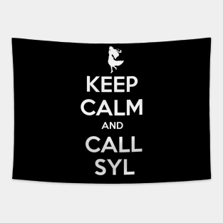 keep calm and call Syl Tapestry