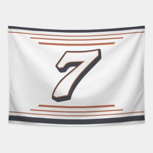 Corey LaJoie #7 2024 NASCAR Design Tapestry