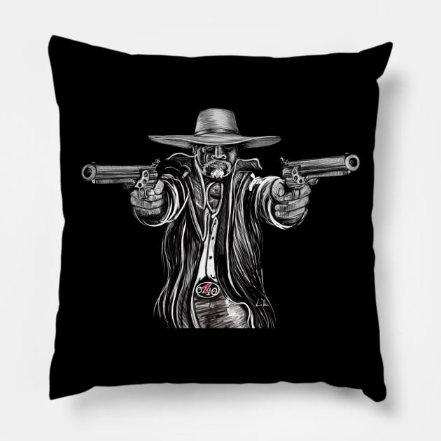 Hombre Pillow by Dual Rogue